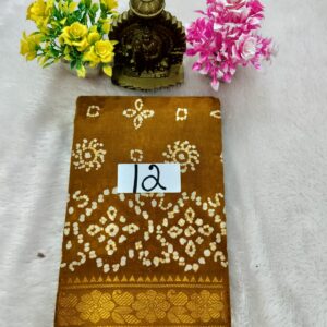 Wax Cotton Saree