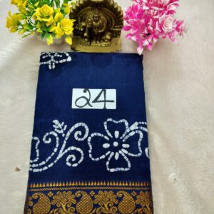 Wax Cotton Saree