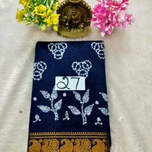 Wax Cotton Saree