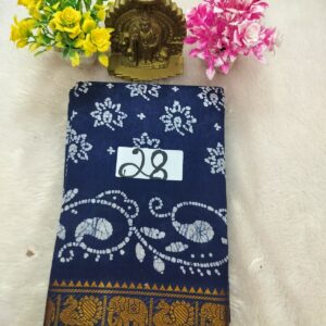 Wax Cotton Saree