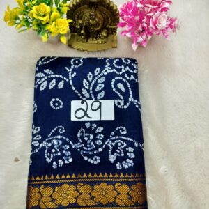 Wax Cotton Saree