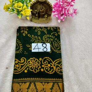 Wax Cotton Saree