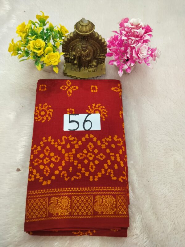 Wax Cotton Saree