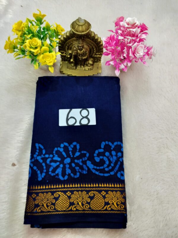 Wax Cotton Saree
