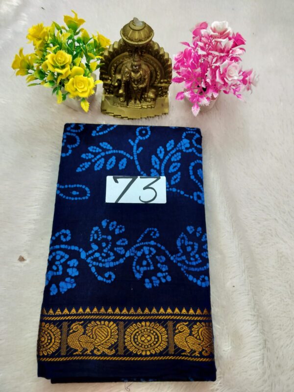 Wax Cotton Saree