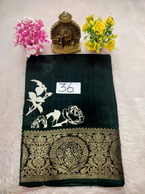 Visco dola silk saree