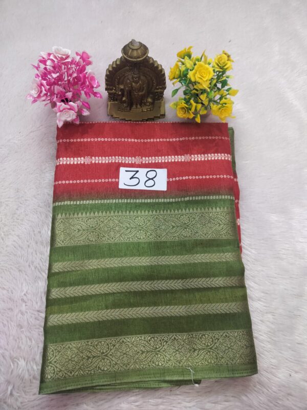 Visco dola silk saree
