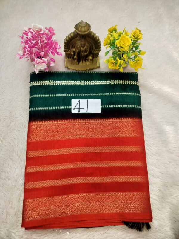 Visco dola silk saree