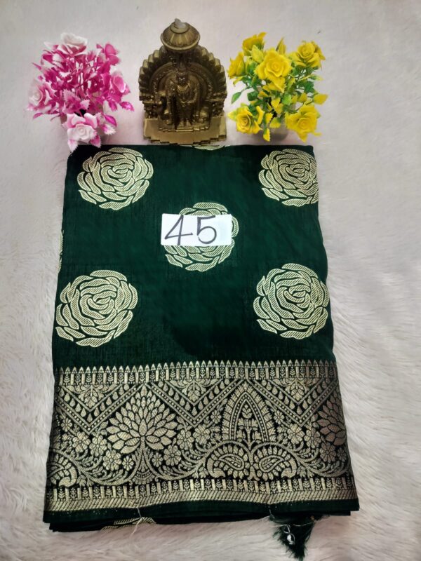 Visco dola silk saree