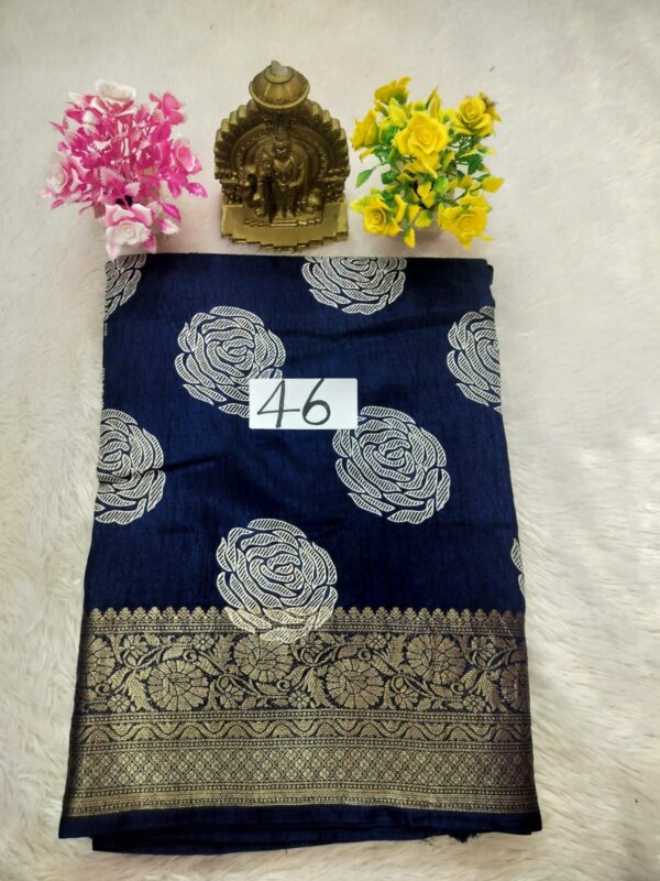 Visco dola silk saree