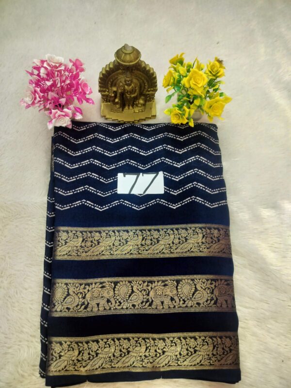 Visco dola silk saree