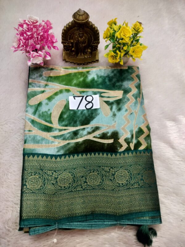 Visco dola silk saree