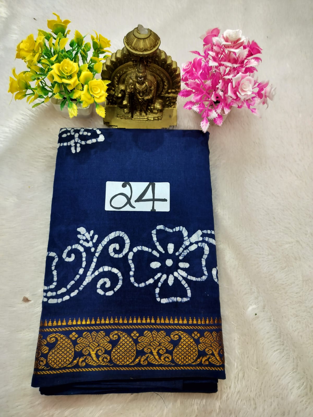 Wax Cotton Saree (Copy)