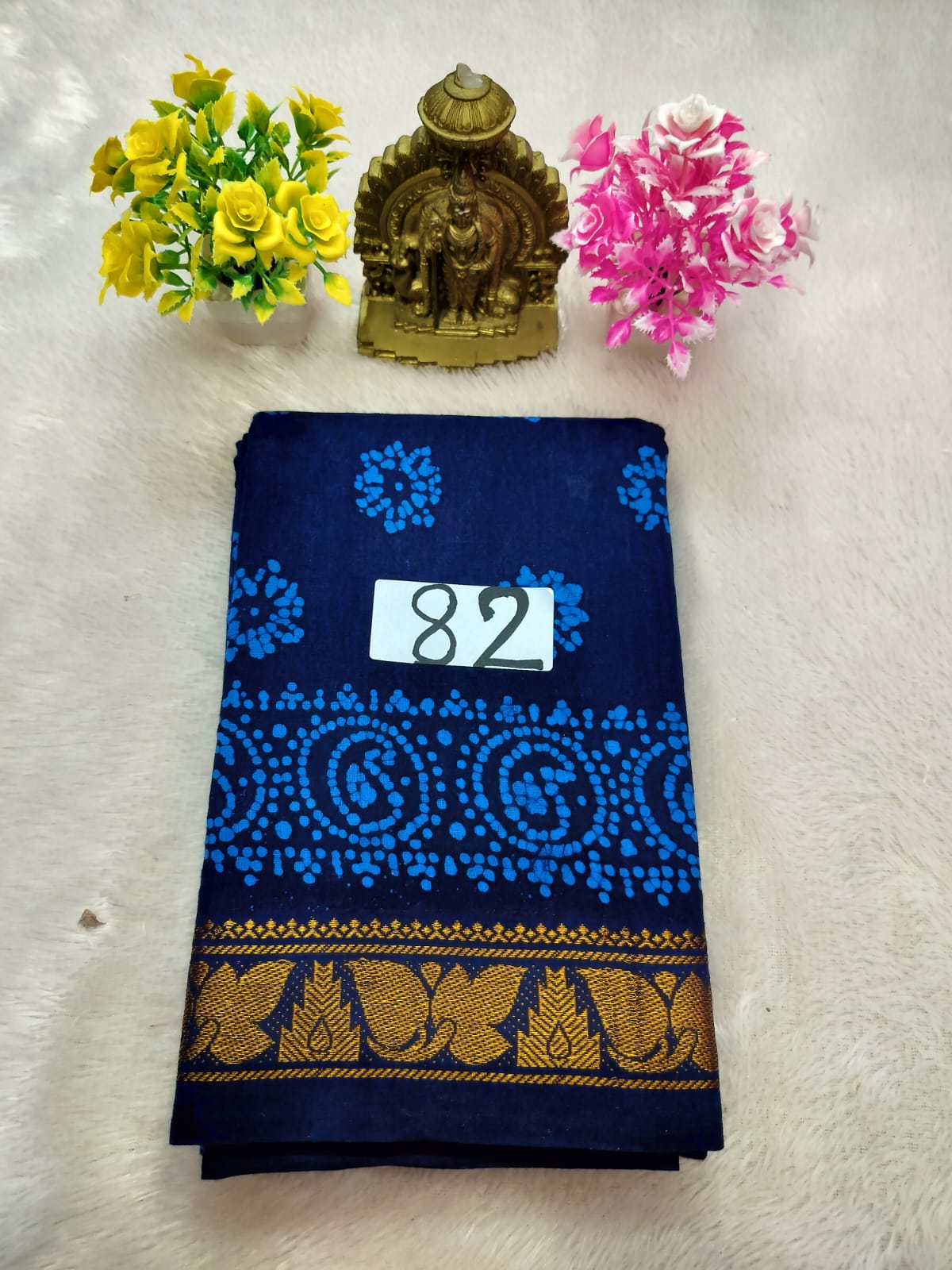Wax Cotton Saree