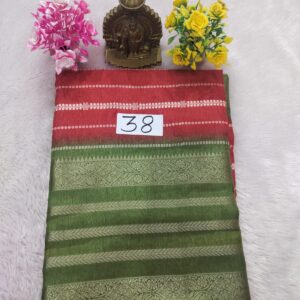 Visco dola silk saree