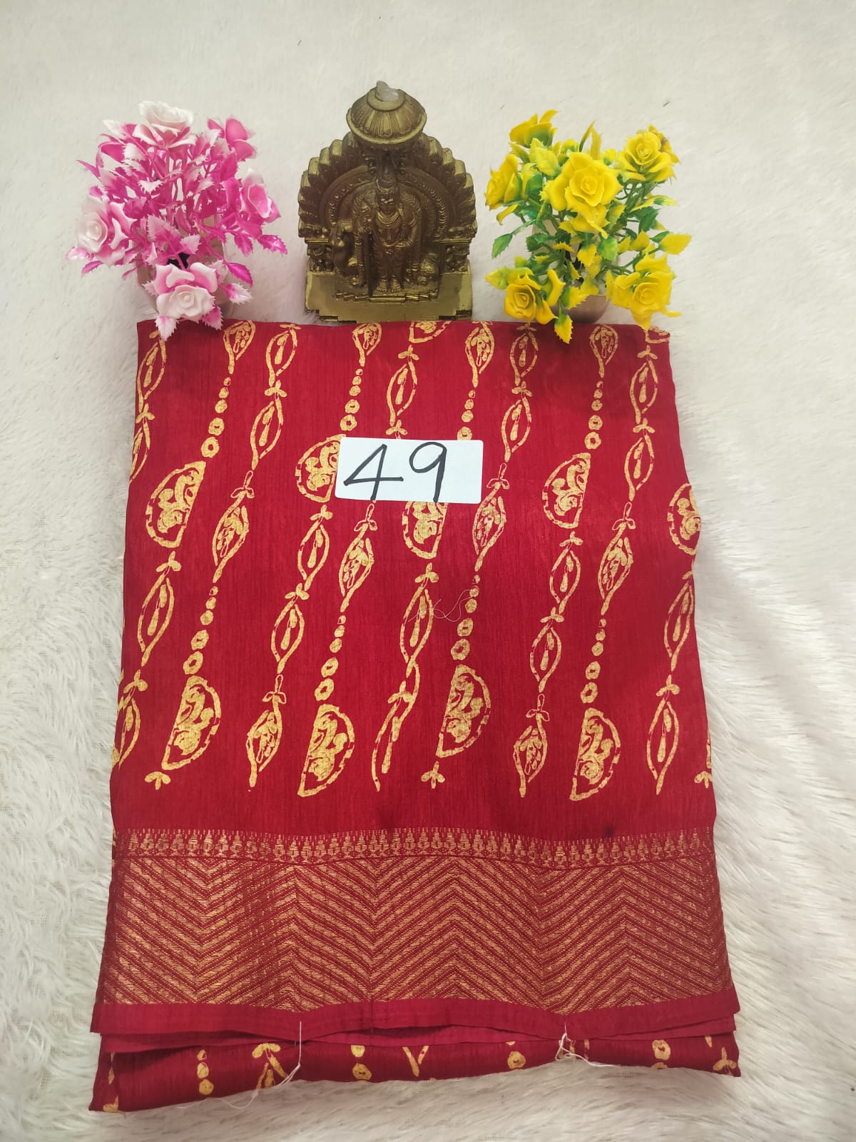Visco dola silk saree