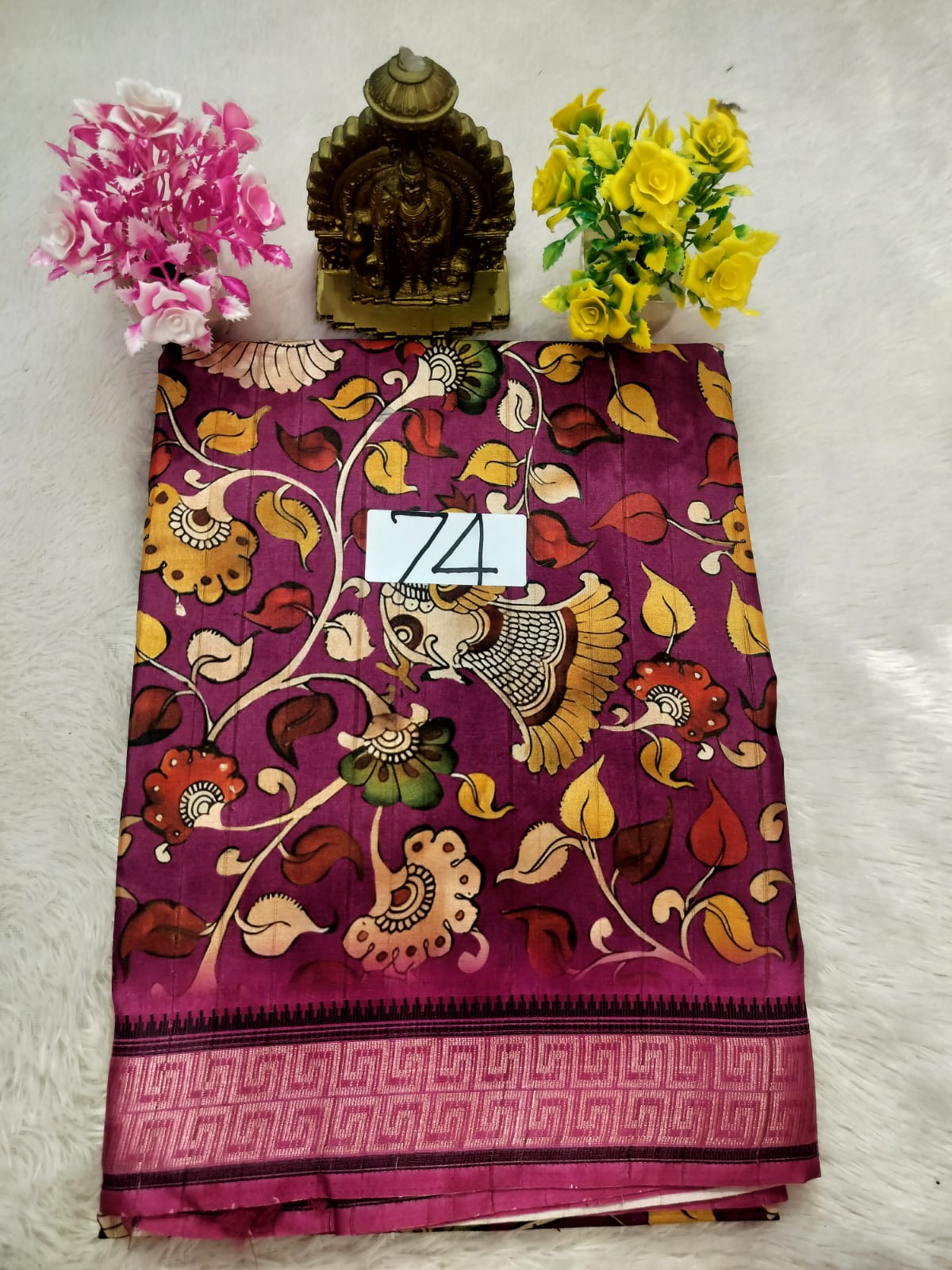 Visco dola silk saree