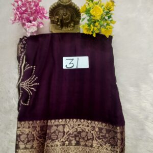 Pure visco muslin Georgette