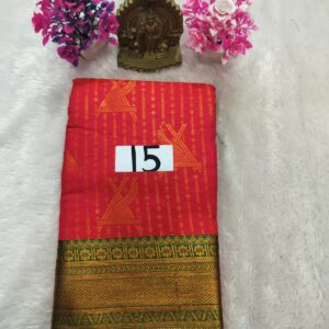 Vaira oosi Pattu saree